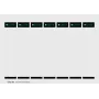 Leitz Spine Label PC Printable for LAF 180° 50 mm, Bag/175, Pilka, Aplankas, 25 lapų, Kartonas, 130 g/m², 3,1 cm
