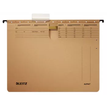 Leitz Alpha pakabinamas segtuvas Kartonas, Metalas A4 Ruda