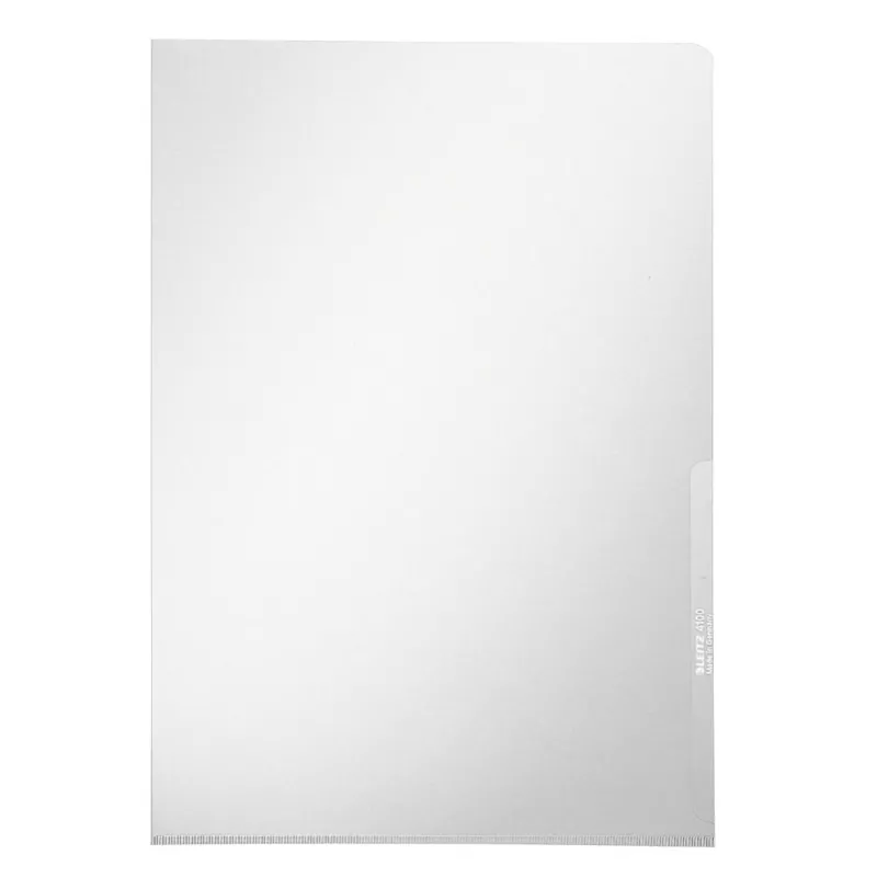 Leitz Premium aplankas, A4, PVC, permatomas, stačias, 220 mm, 313 mm