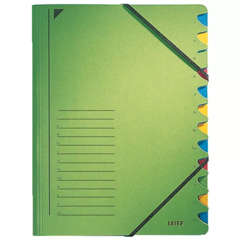 Leitz 39120055 skirtukas Kartonas Žalias