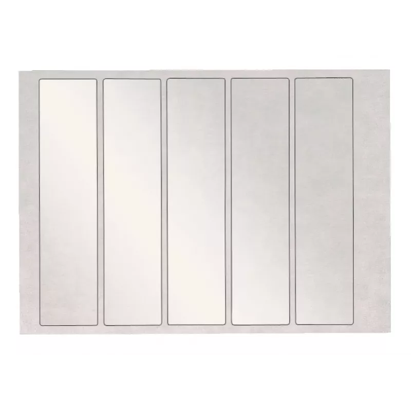 Leitz 66510003 lipnios etiketės Užapvalintas stačiakampis Skaidrios