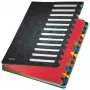 Leitz 59140095 skirtukas, juodas