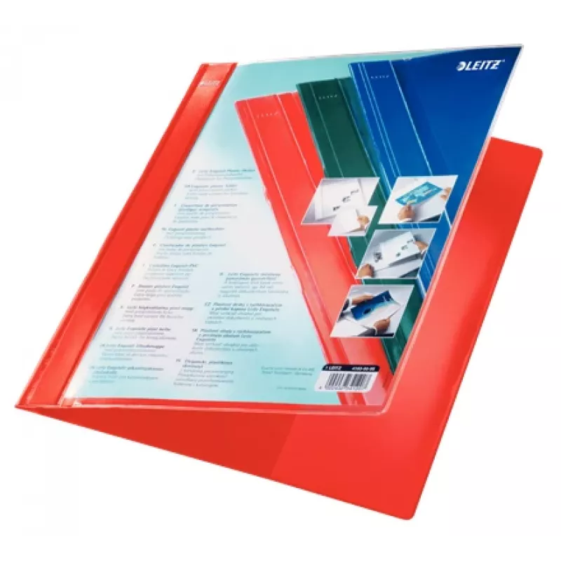 Leitz 41930025 ataskaitų viršelis PVC raudonas