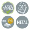 Leitz NeXXt segiklis, 30 lapų, 30 lapų, Baltas, P3, Metalas, Plastikas, 80 g/m², Viršutinis