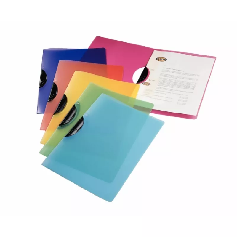 Leitz Clip file ColorClip Rainbow A4, Polipropilenas (PP), 30 lapų, A4, 220 mm, 310 mm