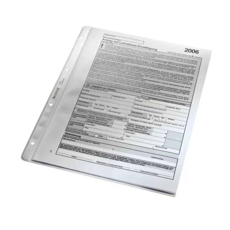 Leitz 47400003 dokumentų įdėklas A4 Polipropilenas (PP)