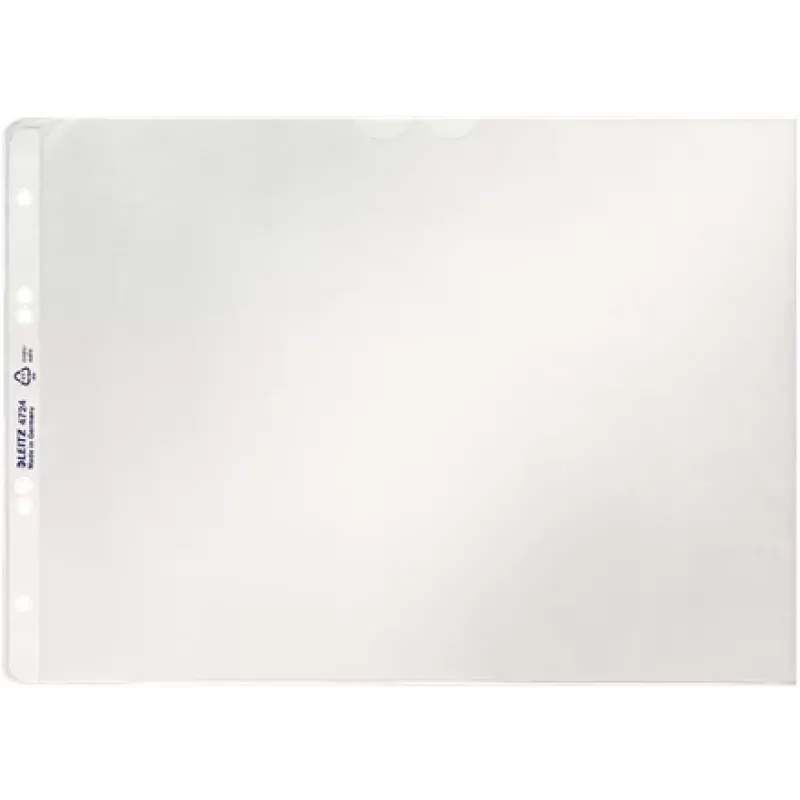 Leitz Premium Pocket A4 Landscape, 30% prieš vartojimą perdirbto plastiko