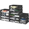 Leitz Tray Sorty Landscape Standard, plastikinis, juodas, A4, 405 mm, 300 mm, 125 mm