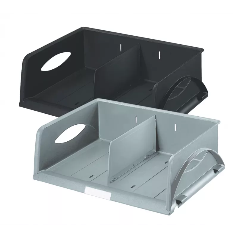 Leitz Sorty dėklas gulsčias A4 Maxi, pilkas, 405 mm, 300 mm, 125 mm, 500 g, 1 vnt.