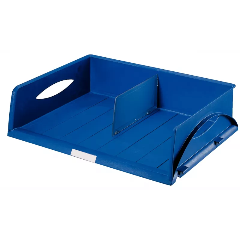 Leitz Tray Sorty Jumbo, plastikinis, mėlynas, A3, 490 mm, 385 mm, 125 mm