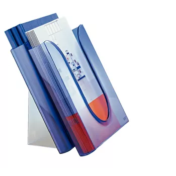 Leitz literatūros stovo dėklai Presenter, plastikinis, skaidrus, A4, 255 mm, 45 mm, 280 mm