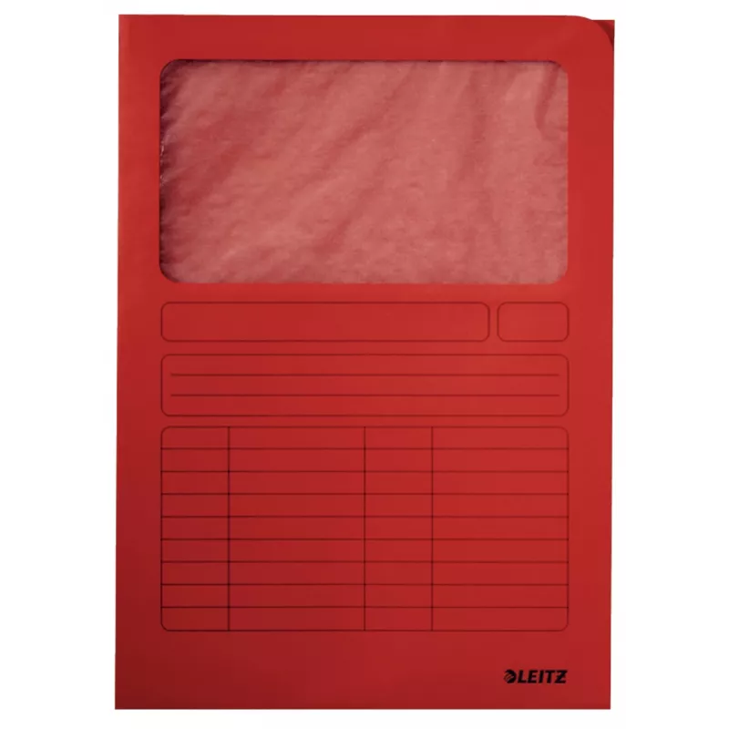 Leitz 39500025 aplankas Kartonas Raudonas A4