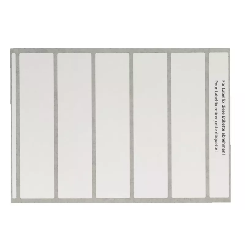 Leitz 66520001 lipnios etiketės Apvalus stačiakampis Balta