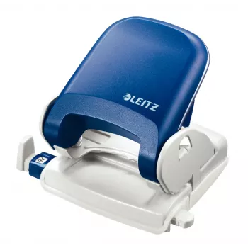 Leitz Hole Punch 5005 NeXXt, 2 skylučių 25 lapams, 25 lapai, Mėlyna, Plastikas, 8 cm, 5,5 mm, A4