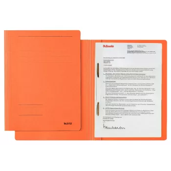 Leitz 30030045 aplankas Kartonas, Plastikas Oranžinė A4
