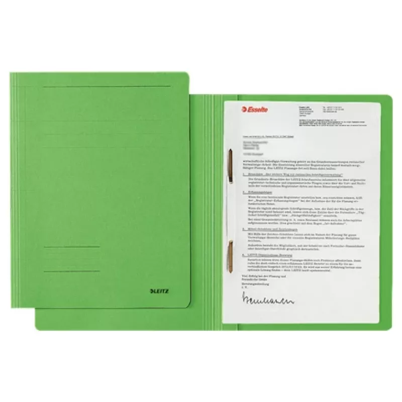 Leitz 30030055 aplankas Anglies Žalia A4