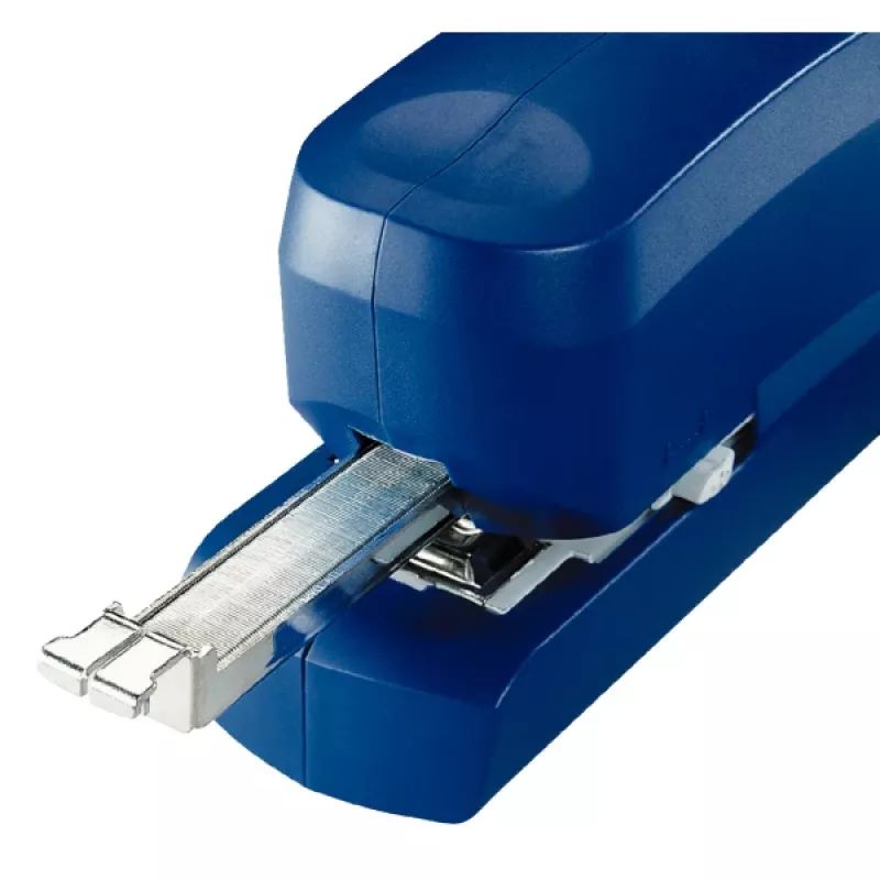 Leitz elektrinis segiklis 5533 NeXXt Flat Clinch 20 lapams, 20 lapų, 200 segių, 2 cm, plastikinis, mėlynas, 1 kg