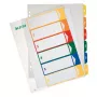 Leitz PC spausdinamas skirtukas, PP, itin platus, skaitmeninis skirtukas, polipropilenas (PP), mėlyna, žalia, oranžinė, raudona, geltona, 245 mm, 2 mm, 305 mm