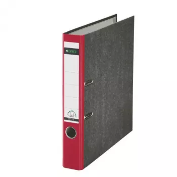 Leitz Cardboard binder 180° žiedinis segtuvas A4 Raudona