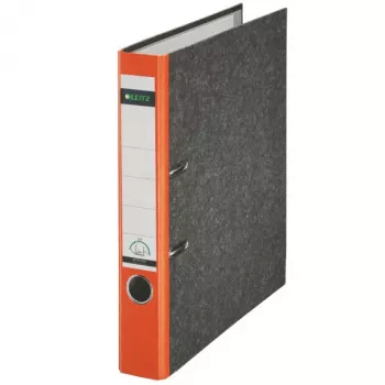 Leitz kartoninis segtuvas 180° žiedinis segtuvas A4 Oranžinis