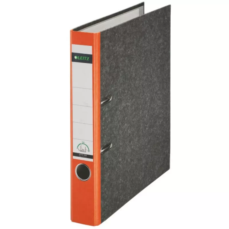 Leitz kartoninis segtuvas 180° žiedinis segtuvas A4 Oranžinis