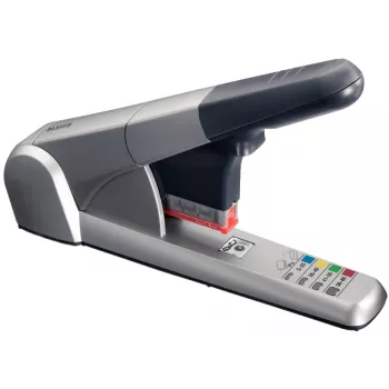 Leitz Heavy Duty segiklis, 80 lapų, sidabrinis, Leitz 5591, 5592, 5593, 5594, Metalas, Plastikas, 4.3 cm, 1 kg