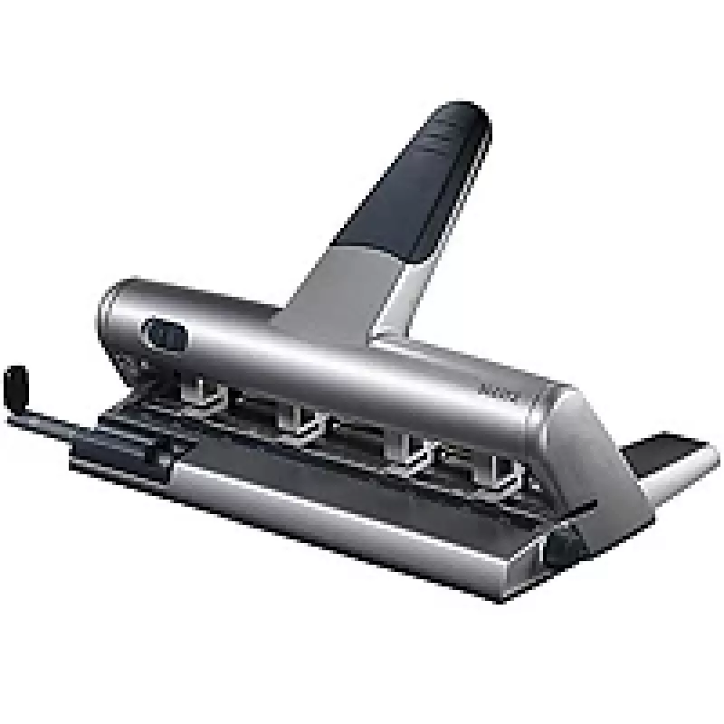 Leitz AKTO Variable Multi Hole Punch, 30 sheets, Sidabrinė, 8 cm, 6 mm, A4, 231 mm