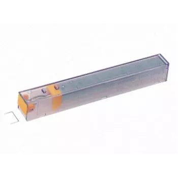 Leitz segtuvų kasetė Power Performance K8 26/8 5x210, segtuvų krovinių pakuotė, 26/8, 8 mm, 210 segtuvų, geltona