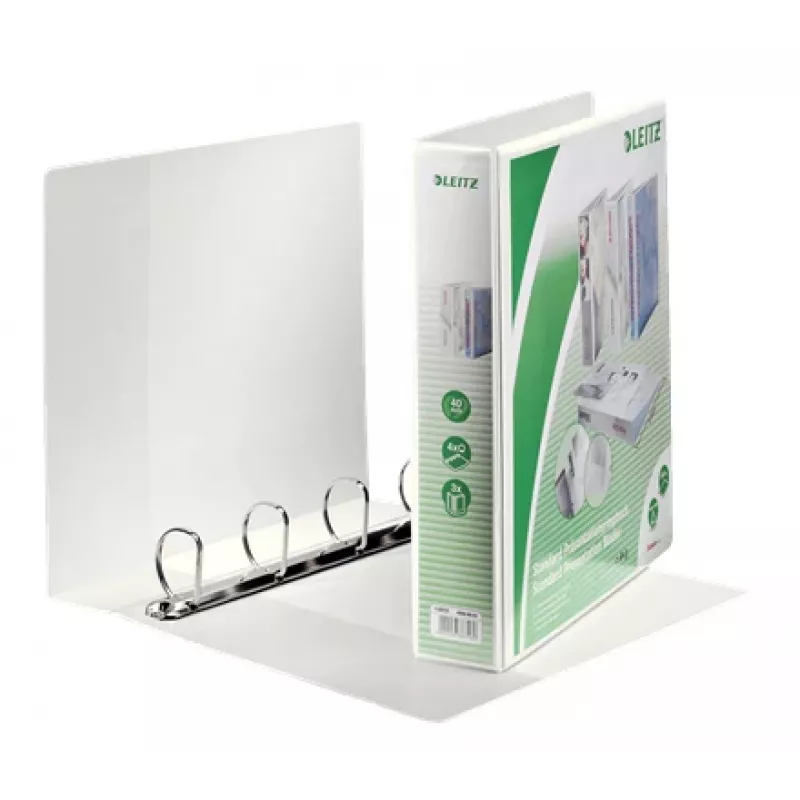 Leitz 42860001 segtuvas su žiedais A4 Baltas