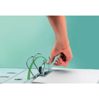 Leitz 10105052 segtuvas su svirtimi A4 turkio spalvos