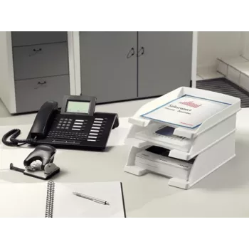 Leitz Letter tray Plus Jumbo, Plastikinis, Baltas, A4, 255 x 103 x 357 mm, 340 g, 1 vnt.