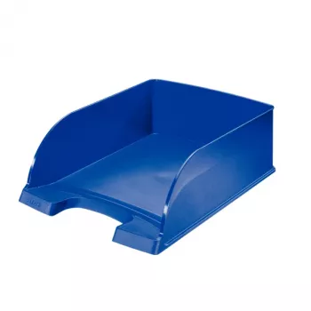 Leitz Letter tray Plus Jumbo, Plastic, Blue, A4, Envelope, Letter, Note, Paper, 242 x 330 x 95 mm, 255 x 357 x 103 mm