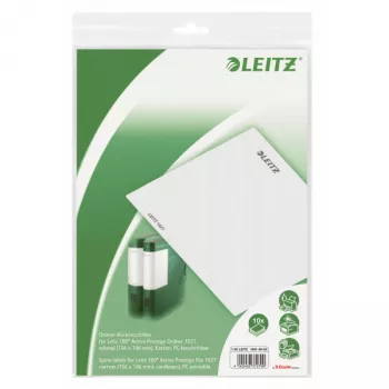 Leitz nugarėlės etiketės spausdinimui kompiuteriu, skirtos LAF Active 60 mm, maišelis/20 vnt.