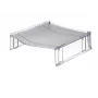 Leitz Letter tray riser Plus Universal, Plastic, Pilka, Translucent, 254 mm, 265 mm, 70 mm, 200 g