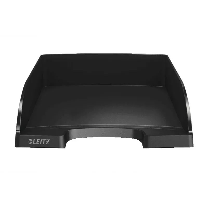 Leitz Letter tray Plus, plastikinis, juodas, A4, 242 x 330 x 60 mm, 255 mm, 357 mm