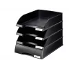 Leitz Letter tray Plus, plastikinis, juodas, A4, 242 x 330 x 60 mm, 255 mm, 357 mm