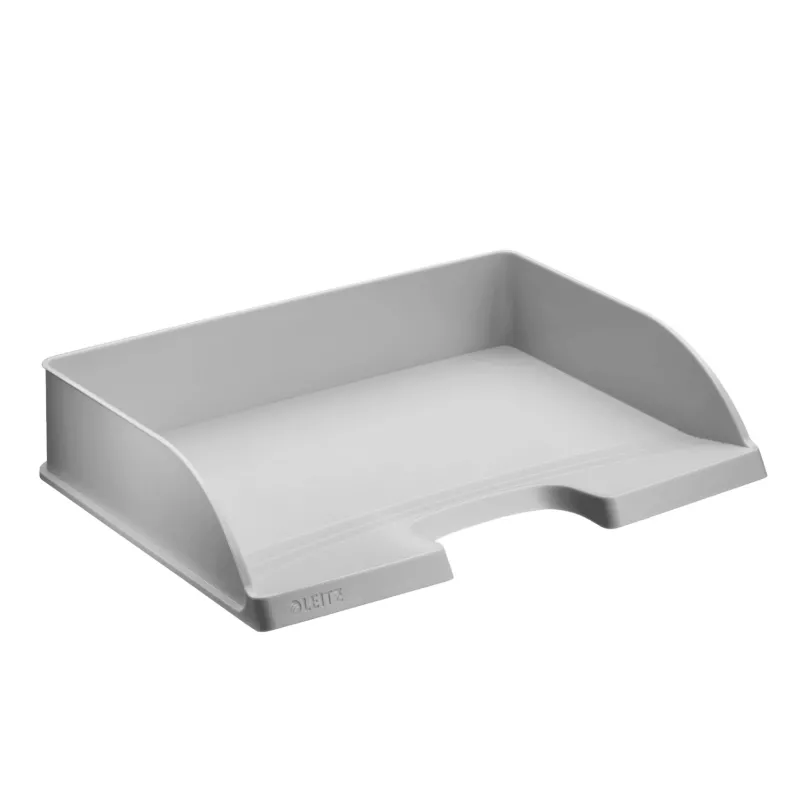 Leitz Letter tray Plus Landscape Standard, Plastic, Pilka, A4, 363 mm, 273 mm, 70 mm