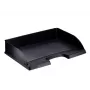 Leitz padėklas laiškams Plus Landscape Standard, plastikinis, juodas, A4, 350 x 245 x 63 mm, 363 mm, 273 mm