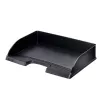 Leitz padėklas laiškams Plus Landscape Standard, plastikinis, juodas, A4, 350 x 245 x 63 mm, 363 mm, 273 mm