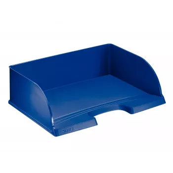 Leitz Letter tray Plus Landscape Jumbo, plastikinis, mėlynas, A4, laiškas, užrašas, popierius, 350 x 245 x 97 mm, 363 x 273 x 103 mm