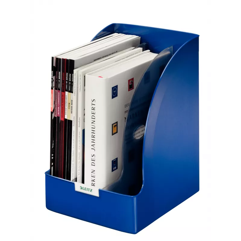 Leitz dokumentų dėklas Plus Jumbo, mėlynas, plastikinis, A4, 20,5 cm, 740 g
