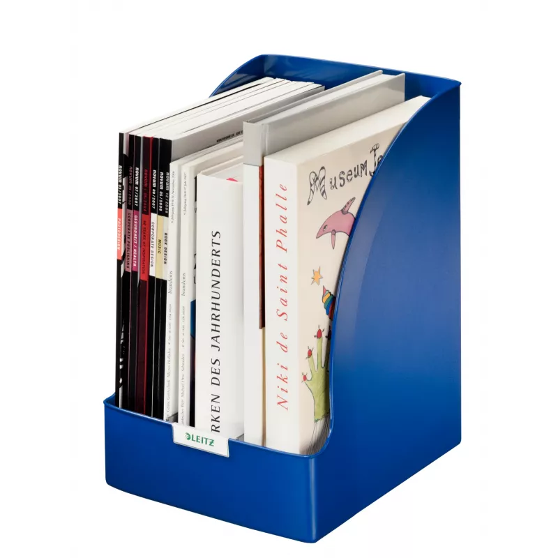 Leitz dokumentų dėklas Plus Jumbo, mėlynas, plastikinis, A4, 20,5 cm, 740 g