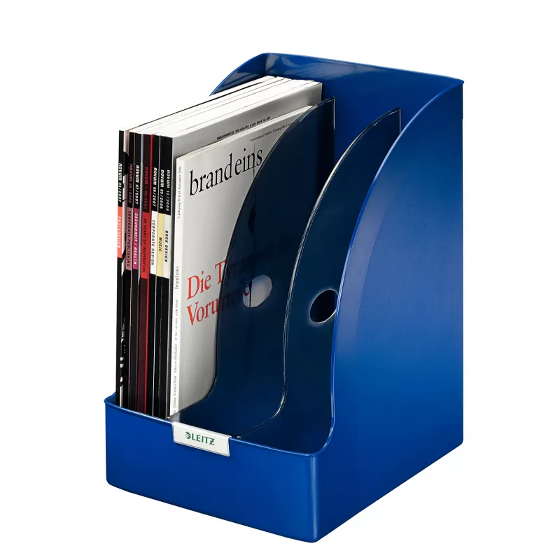 Leitz dokumentų dėklas Plus Jumbo, mėlynas, plastikinis, A4, 20,5 cm, 740 g