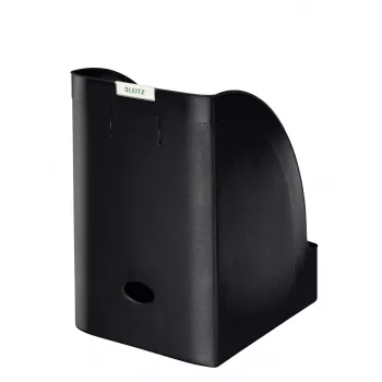 Leitz žurnaldėžė Plus Jumbo, juoda, plastikinė, A4, 20,5 cm, 213 mm, 321 mm