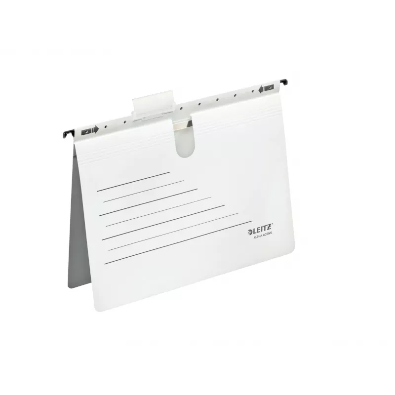 Leitz Suspension Binder Alpha Active FSC®, A4, Baltas, Kartonas, 348 mm, 266 mm, 70 g
