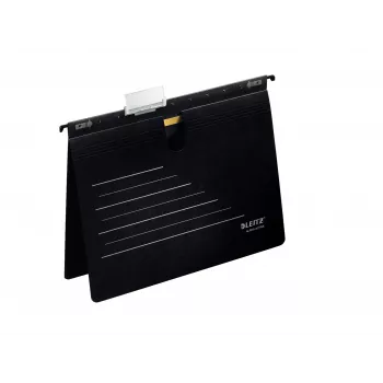 Leitz pakabinamas segtuvas Alpha Active FSC®, A4, juodas, kartonas, 225 g/m², FSC, DIN 821, 348 mm