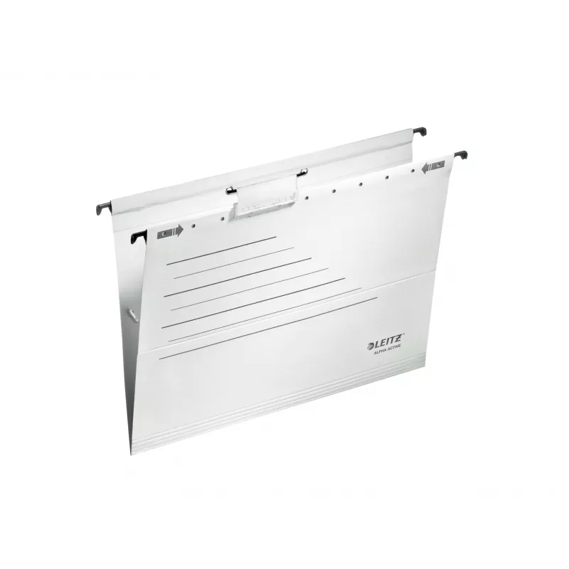 Leitz pakabinamas segtuvas Alpha Active FSC®, A4, baltas, kartonas, 348 mm, 260 mm, 90 g