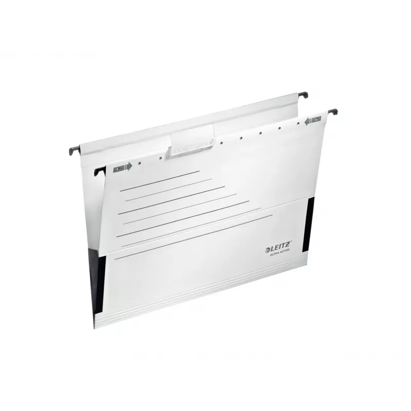 Leitz Alpha Active pakabinamas aplankas Kartonas A4 Baltas