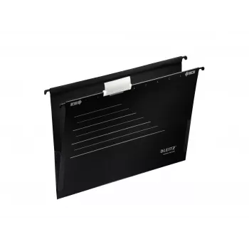 Leitz pakabinamo dokumentų kišenė Alpha Active FSC®, A4, juoda, kartonas, 348 mm, 260 mm, 90 g