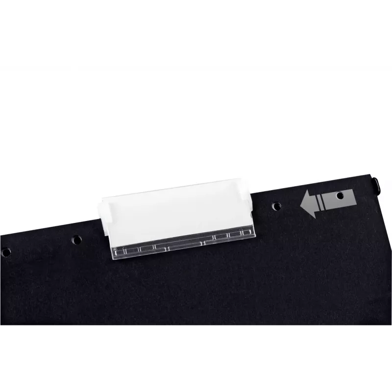 Leitz pakabinamo dokumentų kišenė Alpha Active FSC®, A4, juoda, kartonas, 348 mm, 260 mm, 90 g
